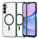 Techsuit - Luxury Crystal MagSafe - Samsung Galaxy A15 4G / A15 5G - Sötétzöld átlátszó