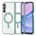 Techsuit - Luxury Crystal MagSafe tok - Samsung Galaxy A15 4G / A15 5G - Zöld átlátszó