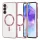 Techsuit - Luxury Crystal MagSafe tok - Samsung Galaxy A55 5G - Rózsaszín átlátszó