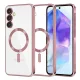 Techsuit - Luxury Crystal MagSafe tok - Samsung Galaxy A55 5G - Rózsaszín átlátszó