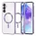 Techsuit - Luxury Crystal MagSafe tok - Samsung Galaxy A55 5G - Lila átlátszó