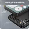 Techsuit - Carbon szilikon tok - Nothing CMF Phone 1 - Fekete