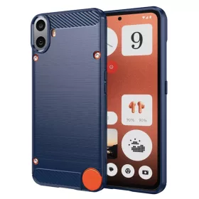 Techsuit - Carbon szilikon tok - Nothing CMF Phone 1 - Kék