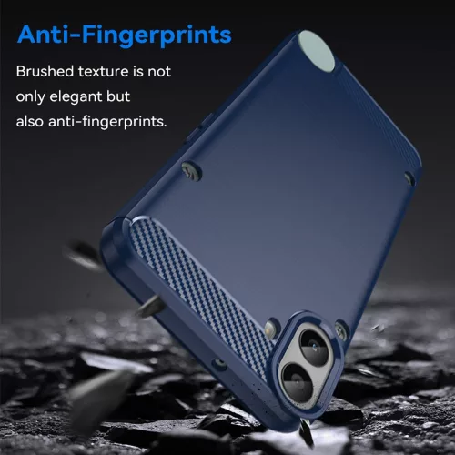 Techsuit - Carbon szilikon tok - Nothing CMF Phone 1 - Kék