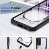 Techsuit - ColorVerse 360 tok kijelzővédővel - Oppo Reno12 Pro - Fekete