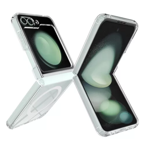 Techsuit - MagSafe Pro tok - Samsung Galaxy Z Flip6 / Flip7 FE - Átlátszó