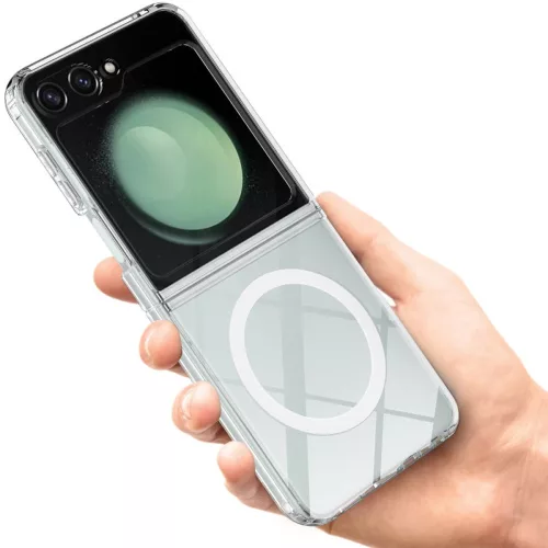 Techsuit - MagSafe Pro tok - Samsung Galaxy Z Flip6 / Flip7 FE - Átlátszó