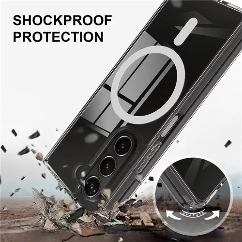 Techsuit - MagSafe Pro tok - Samsung Galaxy Z Fold6 - Átlátszó