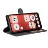 Techsuit - Diary Book kinyitható tok - Nothing CMF Phone 1 - Fekete