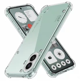   Techsuit - Shockproof Átlátszó Ütésálló Szilikon tok - Nothing CMF Phone 1 - Átlátszó