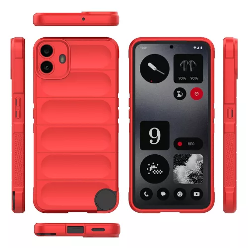 Techsuit - Magic Shield tok - Nothing CMF Phone 1 - Piros