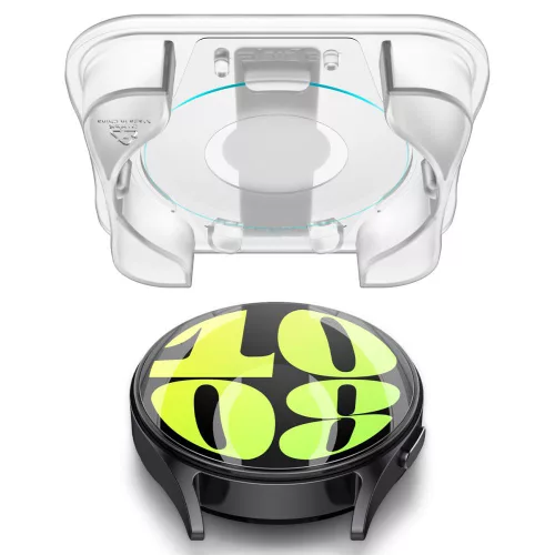 Spigen - (2 pack) Glas.tR EZ Fit (AGL08493) - Samsung Galaxy Watch7 44mm - Clear