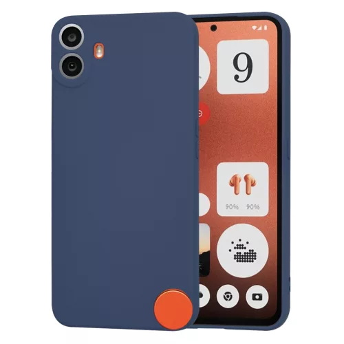Techsuit - SoftFlex szilikon tok - Nothing CMF Phone 1 - Sötétkék