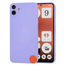   Techsuit - SoftFlex szilikon tok - Nothing CMF Phone 1 - Világos lila
