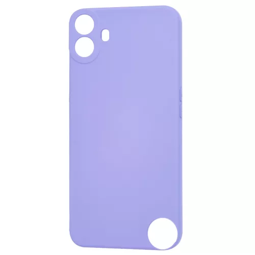 Techsuit - SoftFlex szilikon tok - Nothing CMF Phone 1 - Világos lila