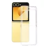 Techsuit - Clear Silicone - Samsung Galaxy Z Flip 6 - Átlátszó tok
