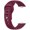 Techsuit - Watchband (W050) - Huawei Watch Fit 3 /  Fit 4 /  Fit 4 Pro / Fit 5 / Fit 5 Pro - Bordeaux