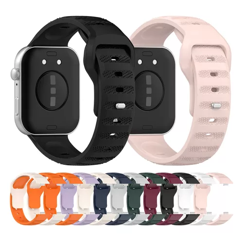 Techsuit - Watchband (W050) - Huawei Watch Fit 3 /  Fit 4 /  Fit 4 Pro / Fit 5 / Fit 5 Pro - Orange