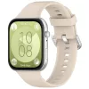 Techsuit - Watchband (W061) - Huawei Watch Fit 3 /  Fit 4 /  Fit 4 Pro / Fit 5 / Fit 5 Pro - Beige