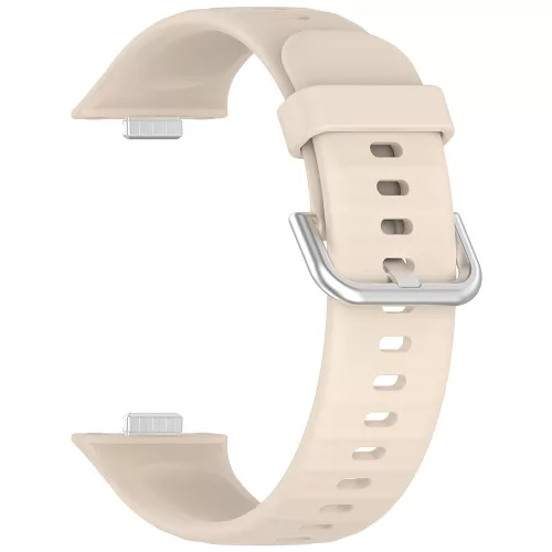 Techsuit - Watchband (W061) - Huawei Watch Fit 3 /  Fit 4 /  Fit 4 Pro / Fit 5 / Fit 5 Pro - Beige