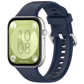   Techsuit - Watchband (W061) - Huawei Watch Fit 3 /  Fit 4 /  Fit 4 Pro / Fit 5 / Fit 5 Pro - Navy Blue