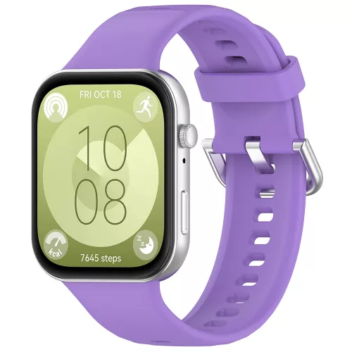Techsuit - Watchband (W061) - Huawei Watch Fit 3 /  Fit 4 /  Fit 4 Pro / Fit 5 / Fit 5 Pro - Purple