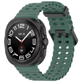   Techsuit - Watchband (W062) - Samsung Galaxy Watch Ultra 47mm / Watch Ultra 2 - Green