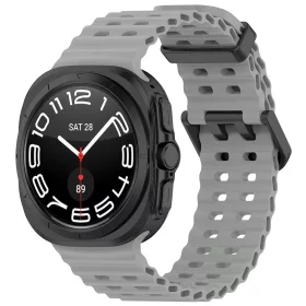   Techsuit - Watchband (W062) - Samsung Galaxy Watch Ultra 47mm / Watch Ultra 2 - Gray