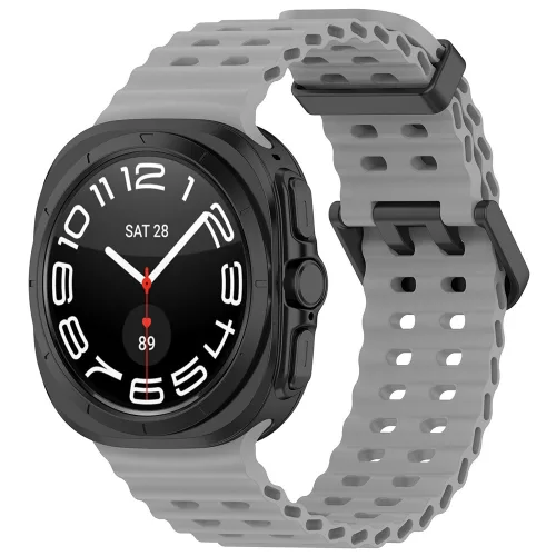 Techsuit - Watchband (W062) - Samsung Galaxy Watch Ultra 47mm / Watch Ultra 2 - Gray