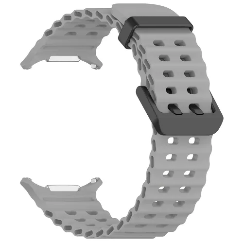 Techsuit - Watchband (W062) - Samsung Galaxy Watch Ultra 47mm / Watch Ultra 2 - Gray