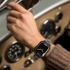 Techsuit - Watchband (W063) - Apple Watch 1/2/3/4/5/6/7/8/9/10/11/SE/SE 2/SE 3/Ultra/2/3 (42/44/45/46/49mm) - Black