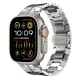 Techsuit - Watchband (W063) - Apple Watch 1/2/3/4/5/6/7/8/9/10/11/SE/SE 2/SE 3/Ultra/2/3 (42/44/45/46/49mm) - Silvery