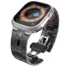 Techsuit - Watchband (W063) - Apple Watch 1/2/3/4/5/6/7/8/9/10/11/SE/SE 2/SE 3/Ultra/2/3 (42/44/45/46/49mm) - Silvery