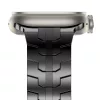 Techsuit - Watchband (W063) - Apple Watch 1/2/3/4/5/6/7/8/9/10/11/SE/SE 2/SE 3/Ultra/2/3 (42/44/45/46/49mm) - Titanium Orange