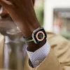 Techsuit - Watchband (W063) - Apple Watch 1/2/3/4/5/6/7/8/9/10/11/SE/SE 2/SE 3/Ultra/2/3 (42/44/45/46/49mm) - Titanium
