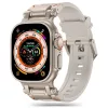 Techsuit - Watchband (W064) - Apple Watch 1/2/3/4/5/6/7/8/9/10/11/SE/SE 2/SE 3/Ultra/2/3(42/44/45/46/49mm) - Silver Starlight