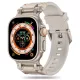 Techsuit - Watchband (W064) - Apple Watch 1/2/3/4/5/6/7/8/9/10/11/SE/SE 2/SE 3/Ultra/2/3(42/44/45/46/49mm) - Silver Starlight