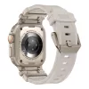 Techsuit - Watchband (W064) - Apple Watch 1/2/3/4/5/6/7/8/9/10/11/SE/SE 2/SE 3/Ultra/2/3(42/44/45/46/49mm) - Silver Starlight