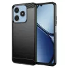 Techsuit - Carbon szilikon tok - Realme C61 / Realme C63 - Fekete