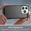 Techsuit - Carbon szilikon tok - Realme C61 / Realme C63 - Fekete