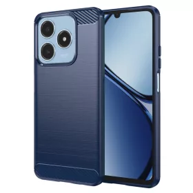   Techsuit - Carbon szilikon tok - Realme C61 / Realme C63 - Kék