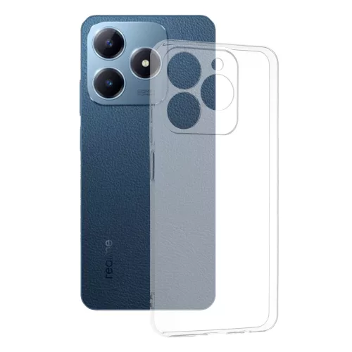 Techsuit - Clear Silicone tok - Realme C63 - Átlátszó