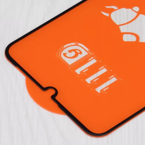 Techsuit - 111D Full Cover / Full Glue üvegfólia - Realme C61 / Realme C63 - Fekete széllel