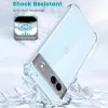 Techsuit - Shockproof Átlátszó Ütésálló Szilikon tok - Google Pixel 9 - Átlátszó