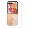 Techsuit - Clear Silicone tok - Motorola Razr 50 Ultra - Átlátszó