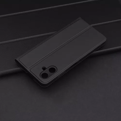 Techsuit - Magskin Book kinyitható tok - Samsung Galaxy A06 - Fekete