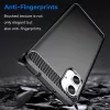 Techsuit - Carbon szilikon tok - Samsung Galaxy A06 4G - Fekete