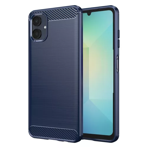 Techsuit - Carbon szilikon tok - Samsung Galaxy A06 4G - Kék