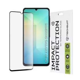   Techsuit - 111D Full Cover / Full Glue üvegfólia - Samsung Galaxy A06 4G / A06 5G / A07 4G / A07 5G - Fekete széllel
