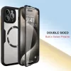 Techsuit - ColorVerse 360 MagSafe tok kijelzővédővel - iPhone 13 Pro - Fekete